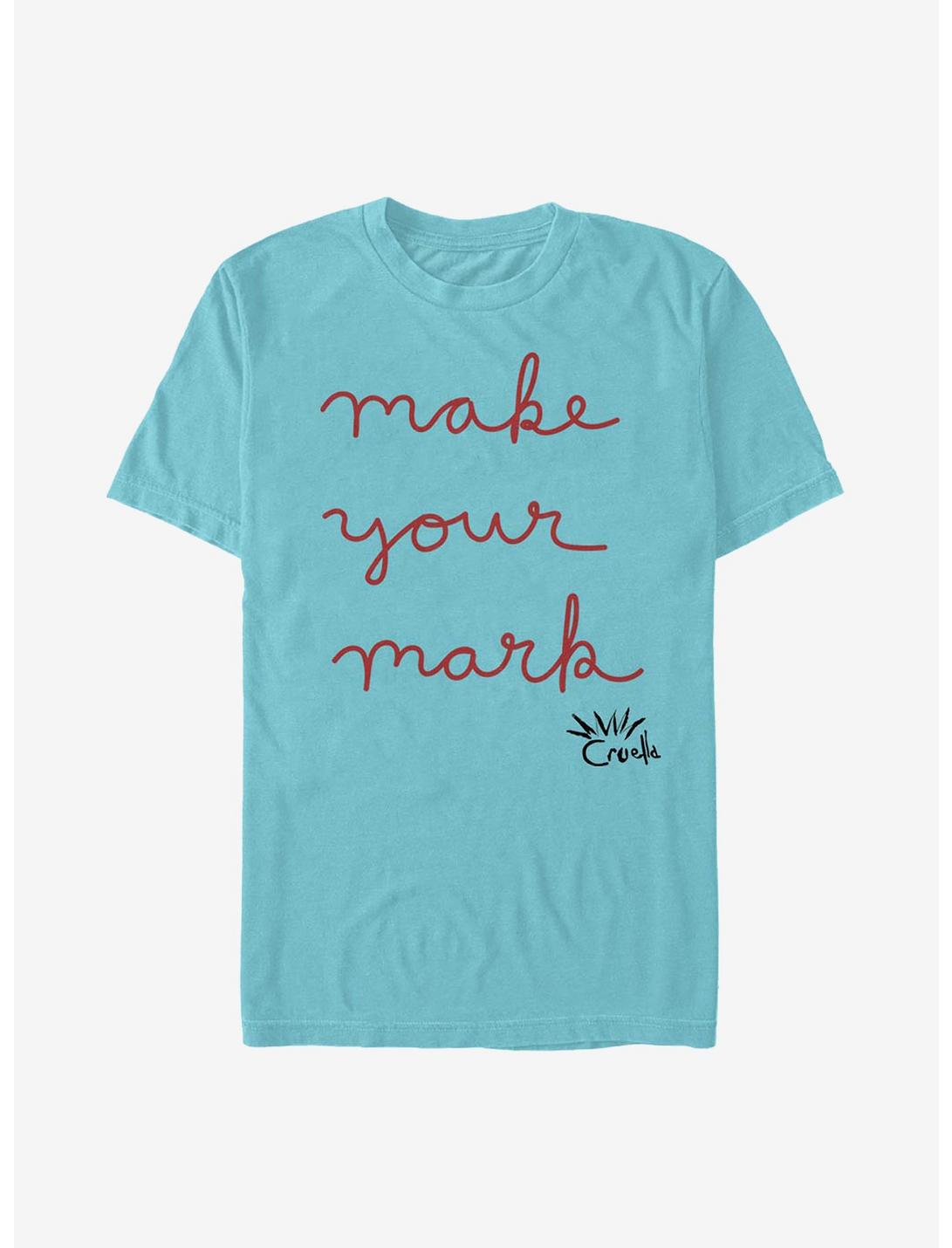 Disney Cruella Make Your Mark T-Shirt, TAHI BLUE, hi-res