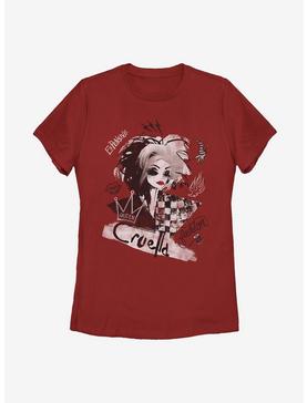 Disney Cruella Artsy Womens T-Shirt, , hi-res