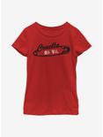 Disney Cruella De Vil Punk Pin Youth Girls T-Shirt, RED, hi-res