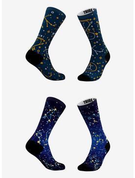 Gemini Astrology Socks 2 Pack, , hi-res