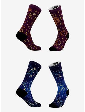 Leo Astrology Socks 2 Pack, , hi-res