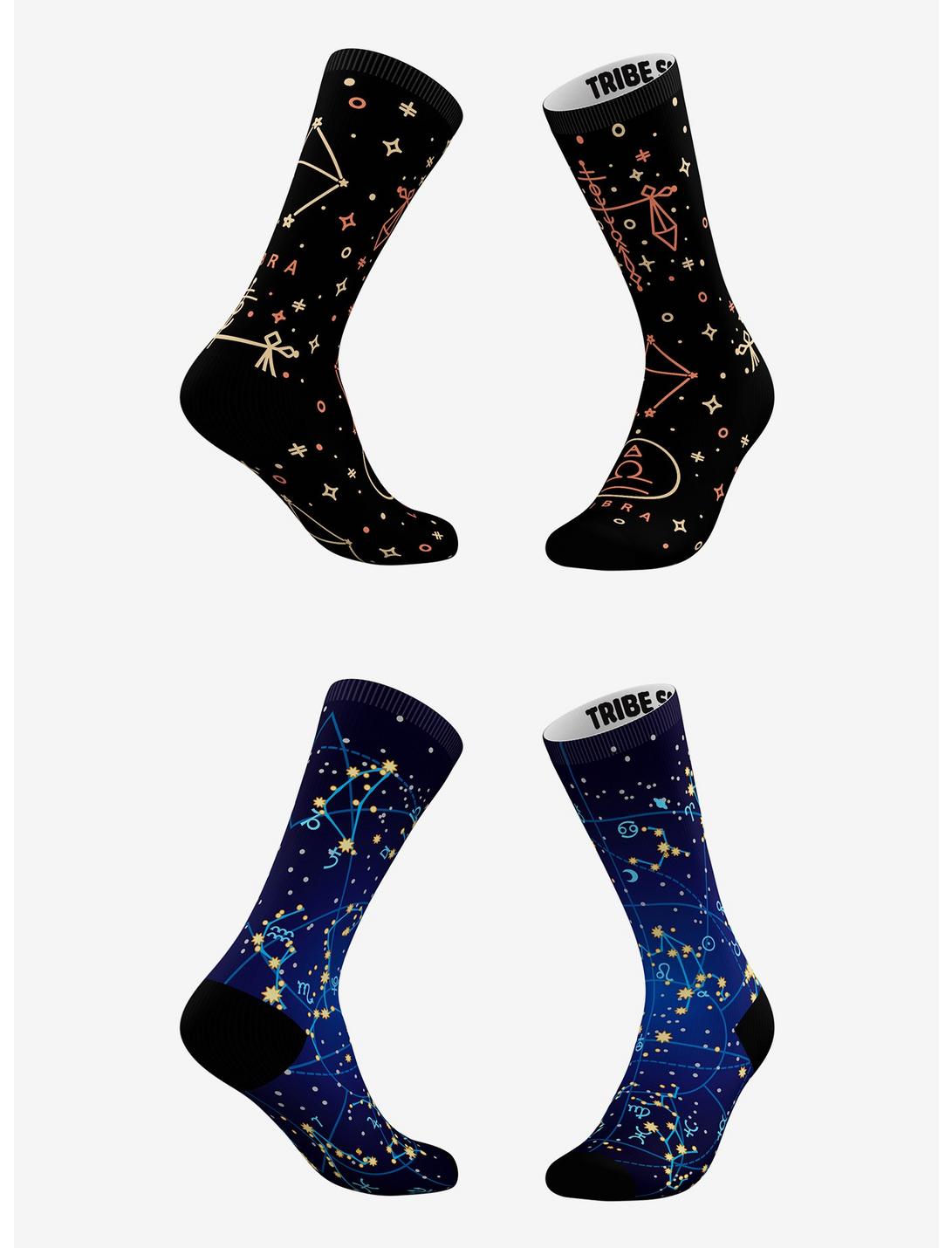 Libra Astrology Socks 2 Pack, , hi-res