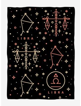 Libra Astrology Weighted Blanket, , hi-res