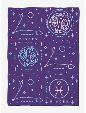 Pisces Astrology Weighted Blanket, , hi-res