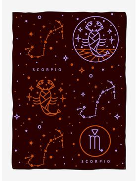 Scorpio Astrology Weighted Blanket, , hi-res