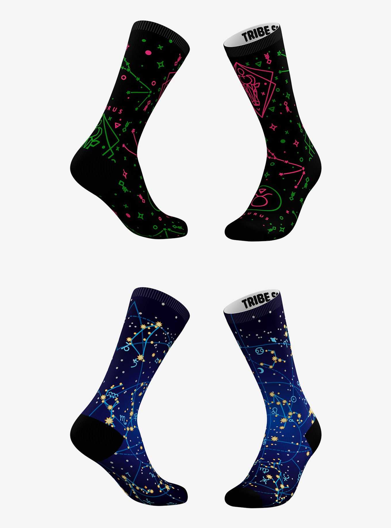 Taurus Astrology Socks 2 Pack, , hi-res