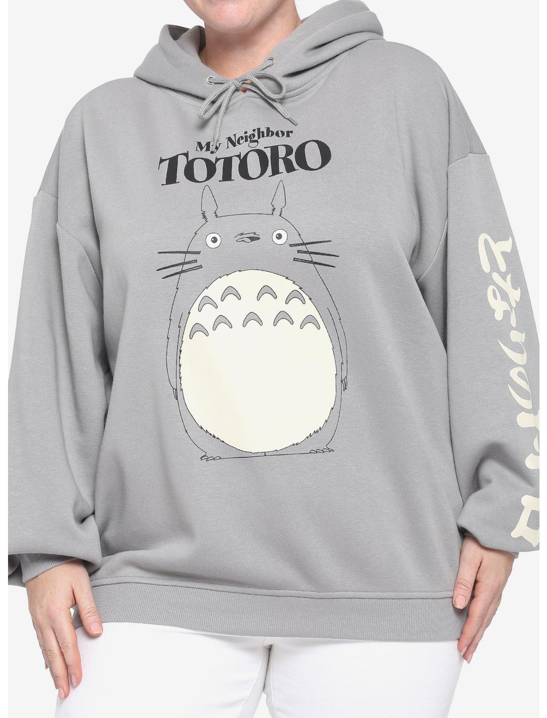 Her Universe My Neighbor Totoro Logo Hoodie Plus Size, MULTI, hi-res