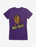 Scooby-Doo Ruh-Roh! Shaggy And Scooby Girls T-Shirt, PURPLE, hi-res