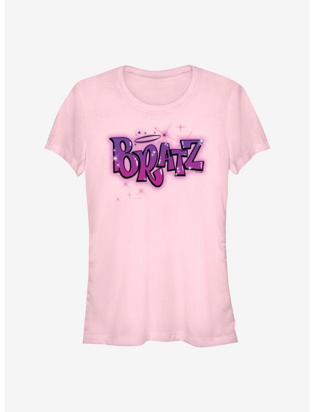 Bratz Airbrush Logo Girls T-Shirt, LIGHT PINK, hi-res
