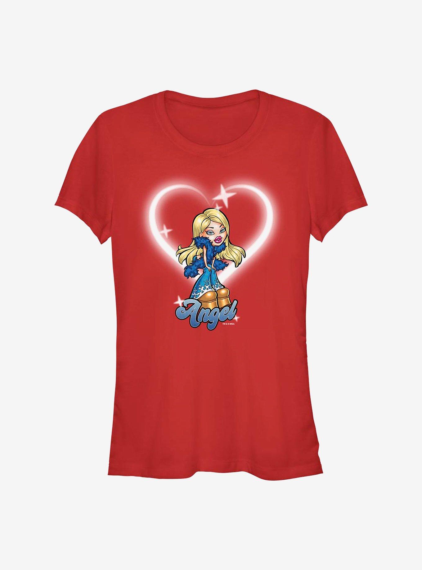Bratz Angel Outfit Of The Day Girls T-Shirt, RED, hi-res