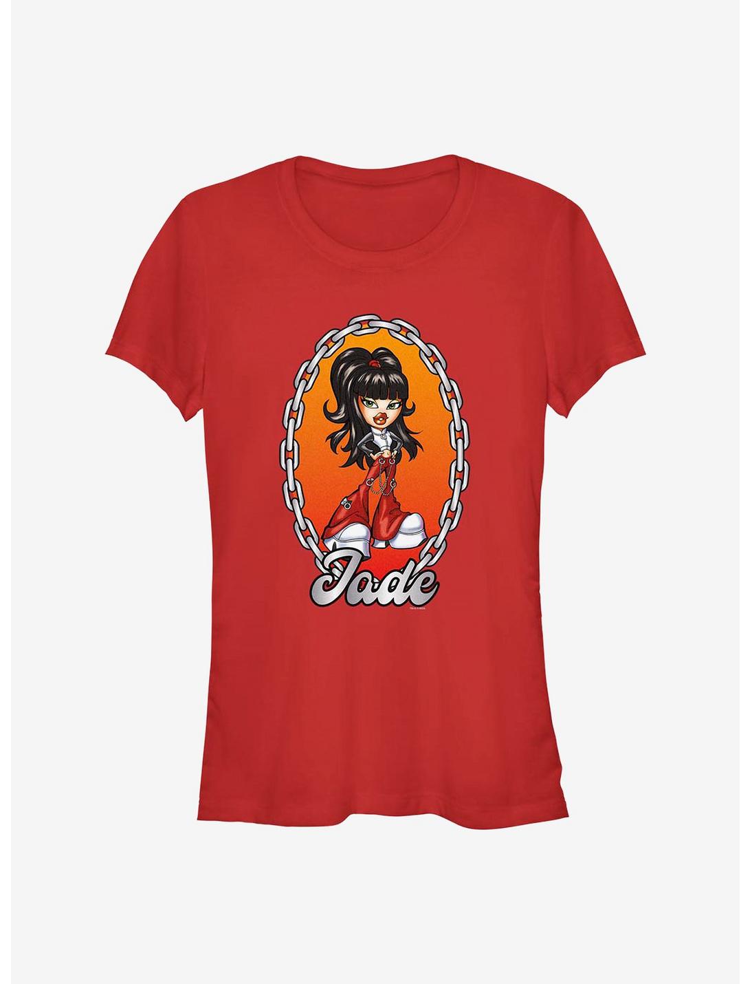 Bratz Chain Babe Jade Girls T-Shirt, RED, hi-res