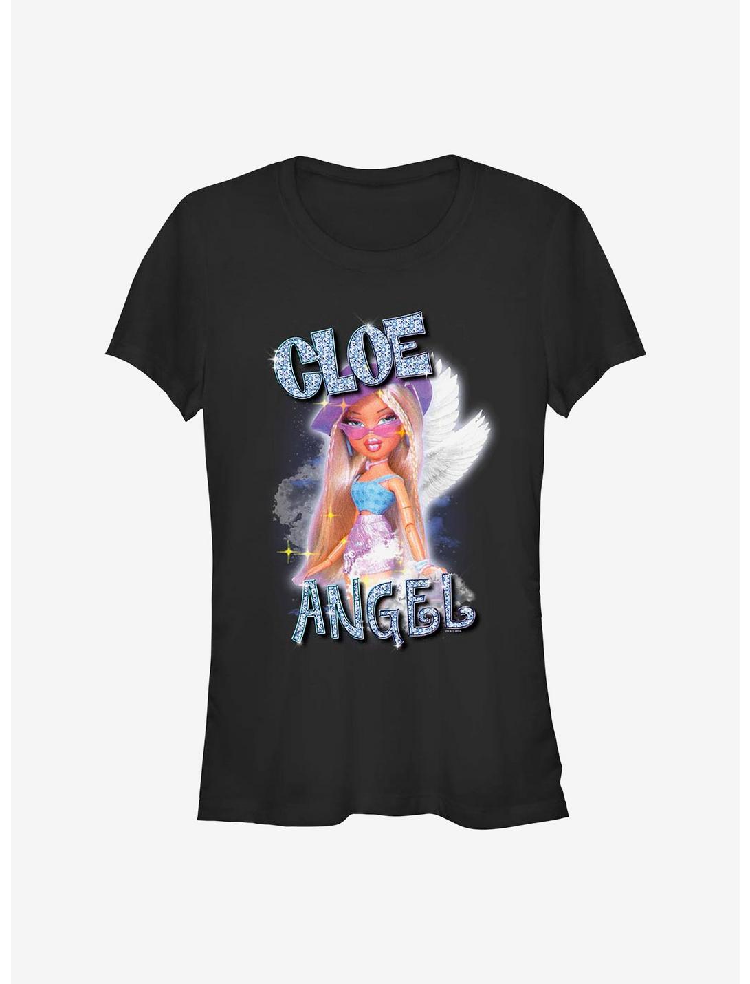 Bratz Cloe Angel Photoreal Girls T-Shirt, BLACK, hi-res