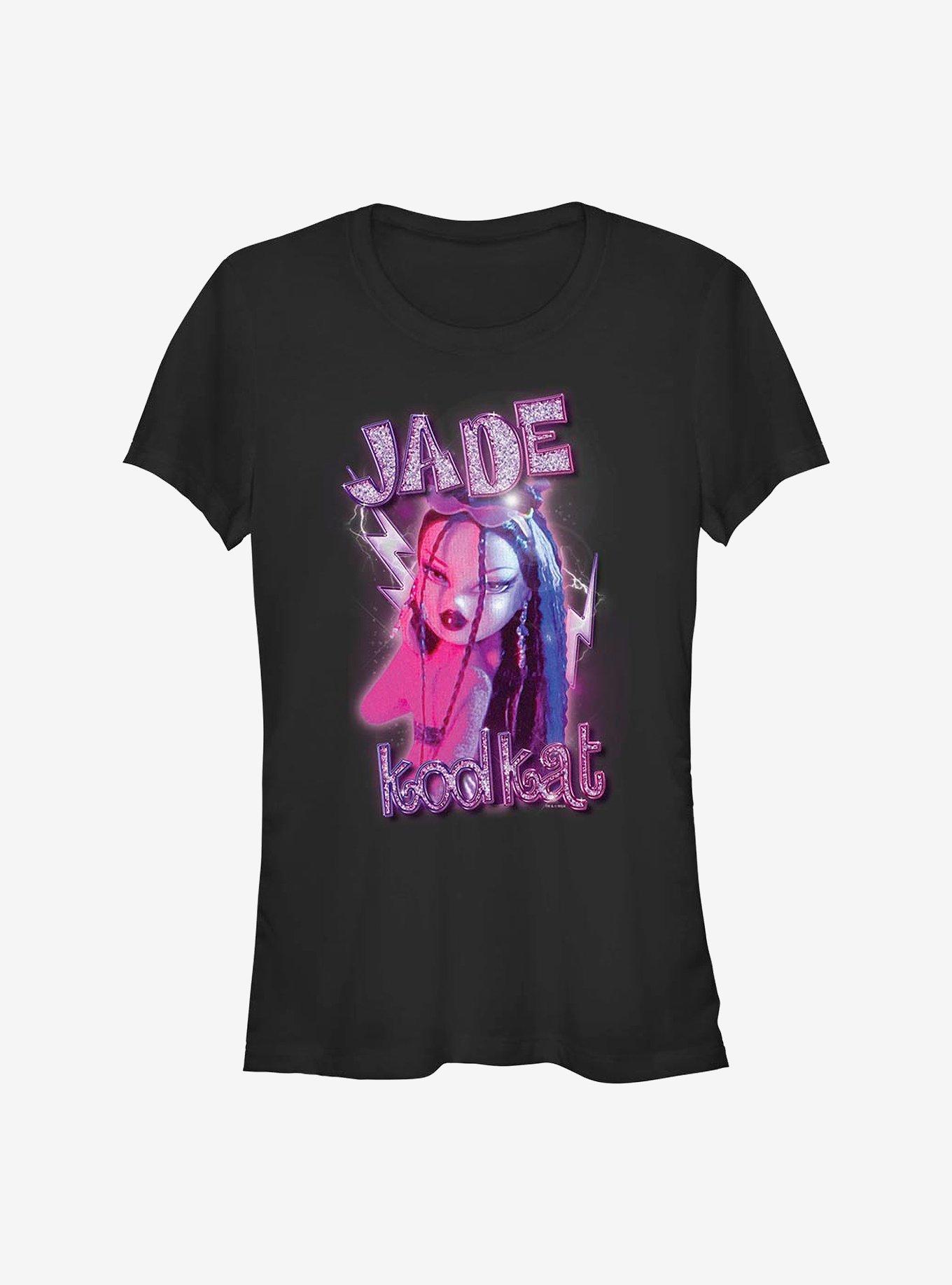 Bratz Kool Kat Jade Girls T-Shirt, BLACK, hi-res