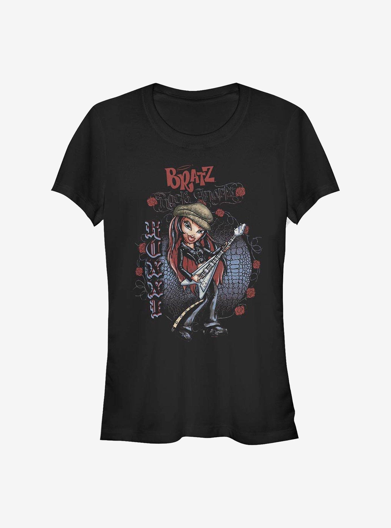 Bratz Roxxi Rock Angelz Girls T-Shirt, BLACK, hi-res