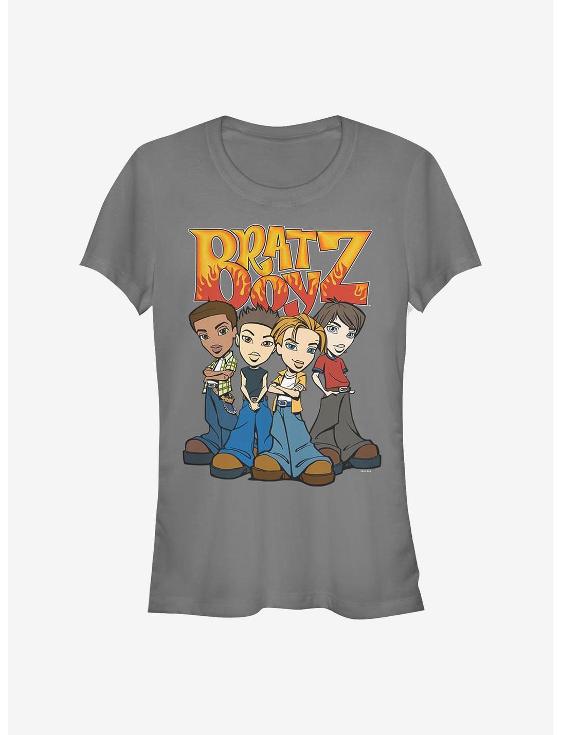 Bratz The Boyz Girls T-Shirt, CHARCOAL, hi-res