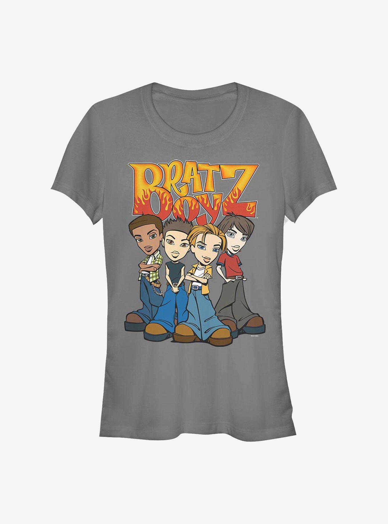 Bratz The Boyz Girls T-Shirt, CHARCOAL, hi-res