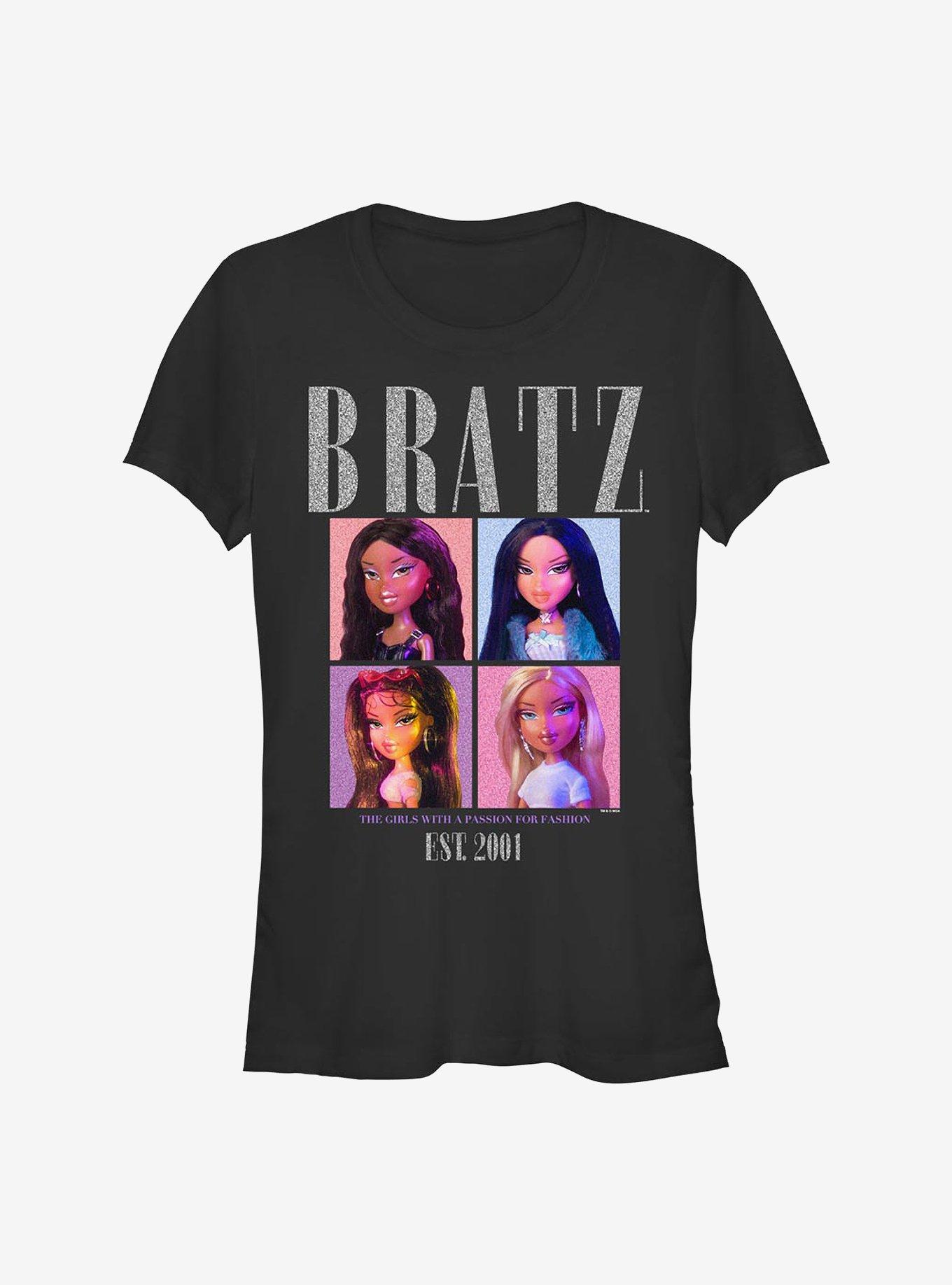 Bratz The Girls Est. 2001 Girls T-Shirt, BLACK, hi-res