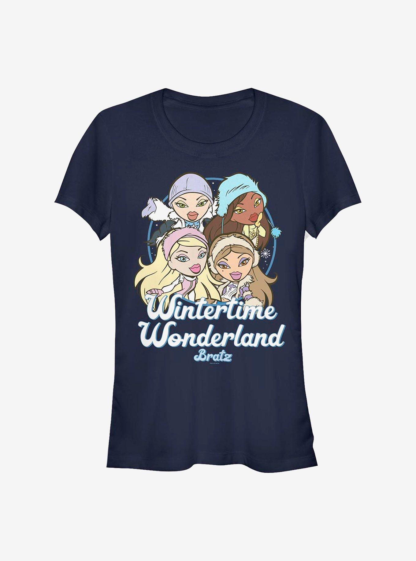 Bratz Wintertime Wonderland Girls T-Shirt - BLUE | Hot Topic
