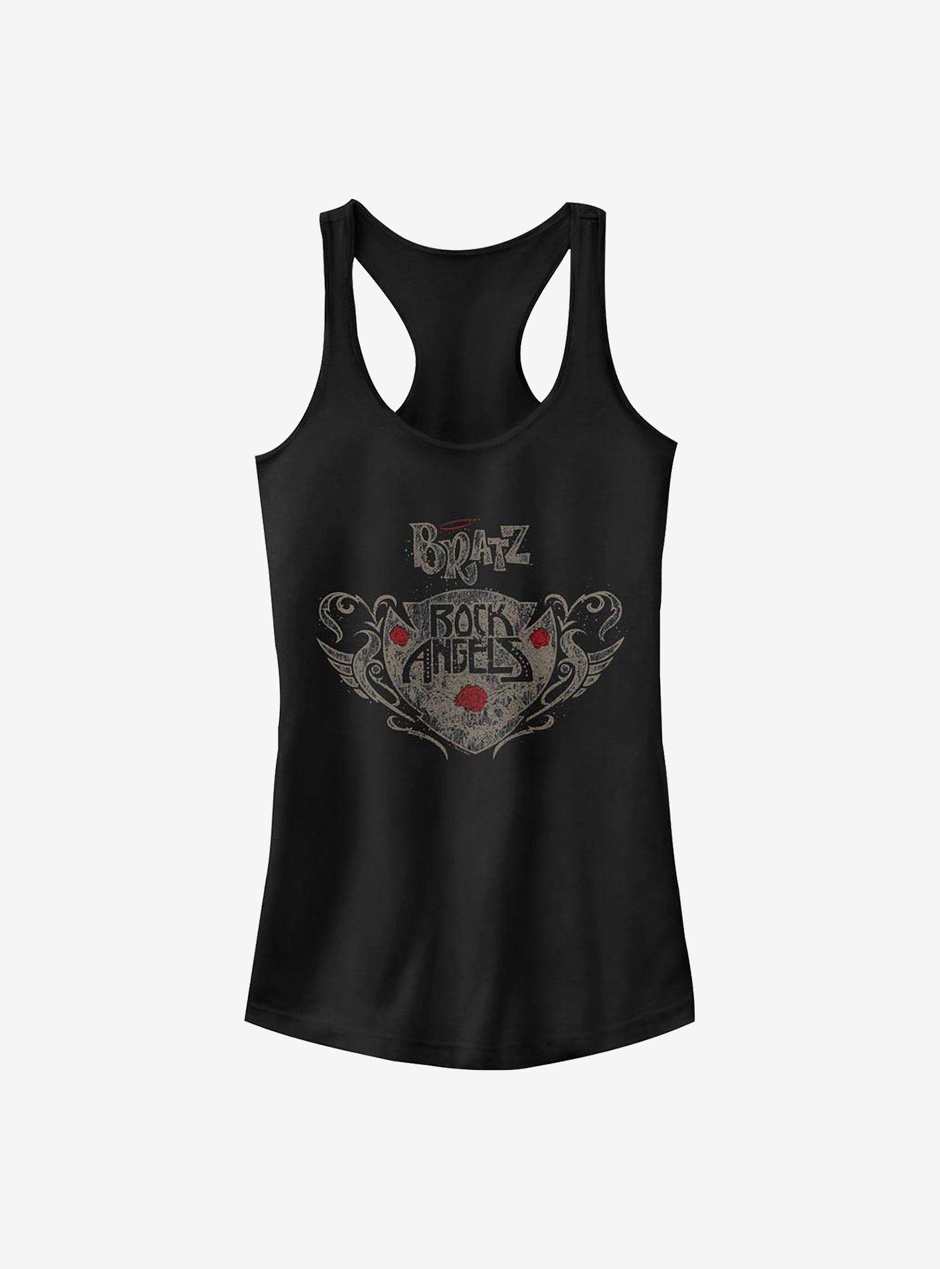 Bratz Rock Angels Logo Girls Tank, BLACK, hi-res