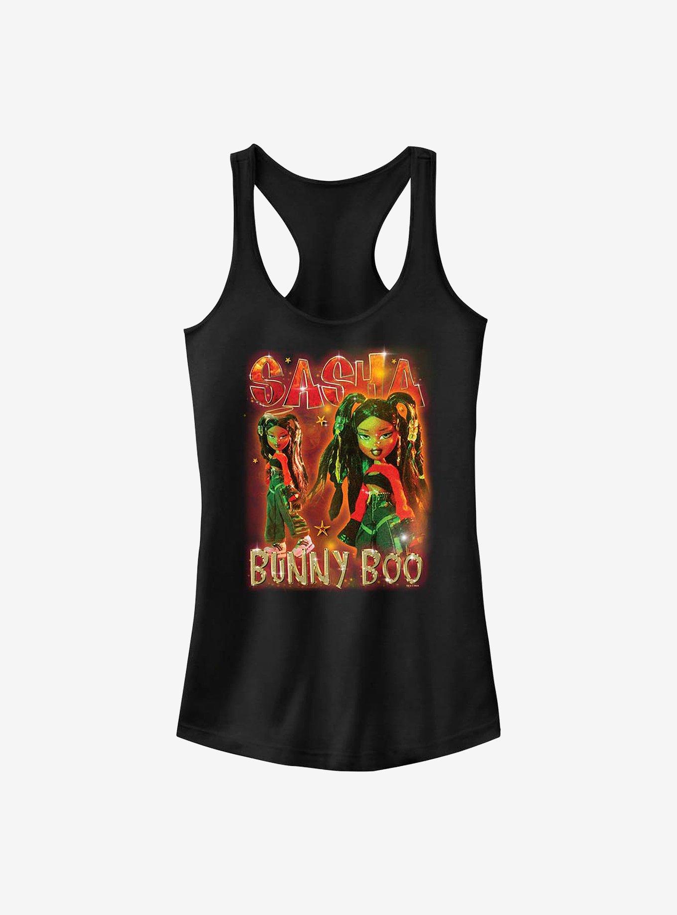 Bratz Sasha Bunny Boo Girls Tank, BLACK, hi-res