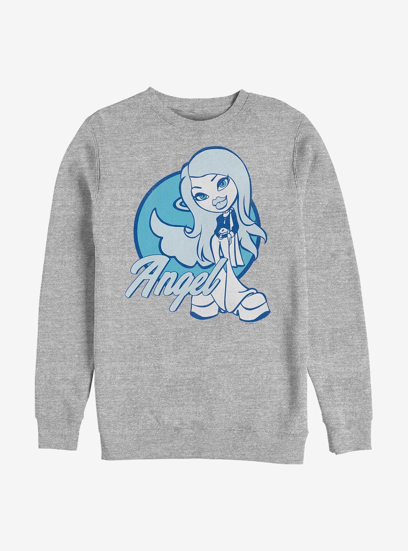 Bratz Angel Crew Sweatshirt, ATH HTR, hi-res