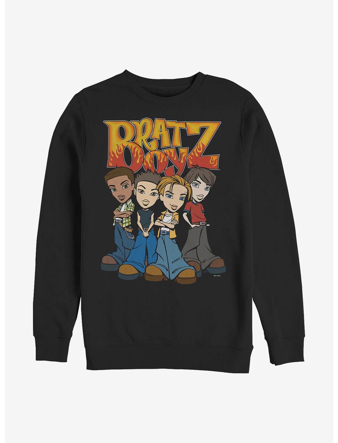 Bratz The Boyz Crew Sweatshirt, BLACK, hi-res