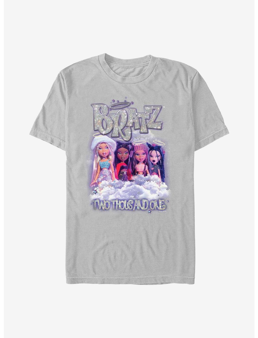 Bratz Angel Two Thousand One Clouds T-Shirt, SILVER, hi-res