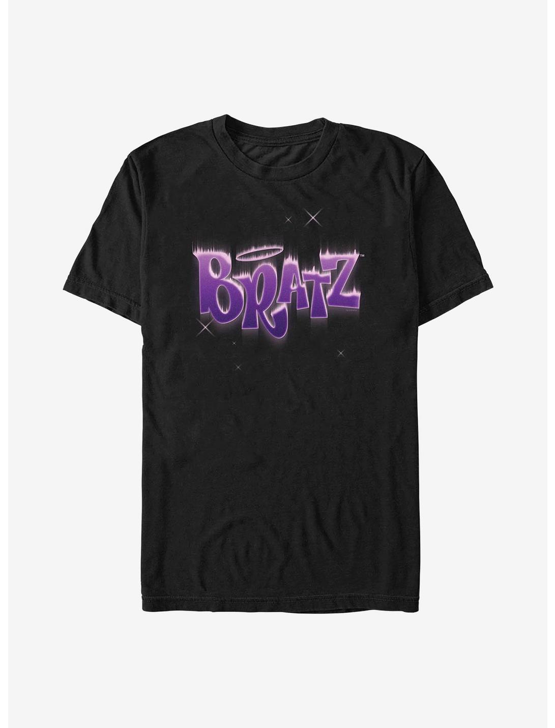 Bratz Purple Logo T-Shirt, BLACK, hi-res