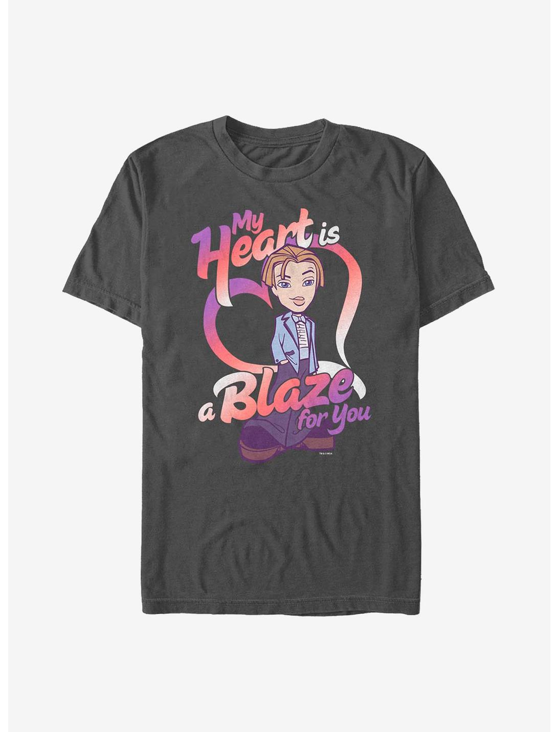 Bratz Cameron My Heart Is a Blaze For You T-Shirt, CHARCOAL, hi-res