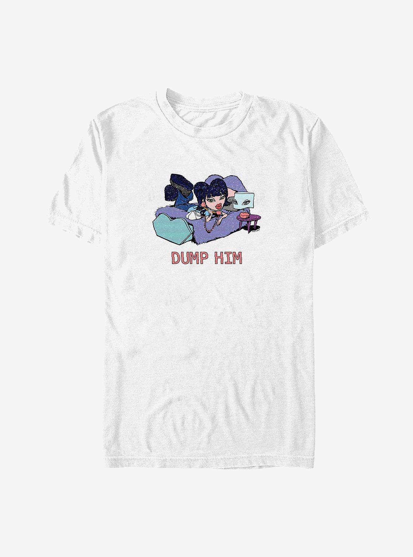 Bratz Dump Him T-Shirt, WHITE, hi-res