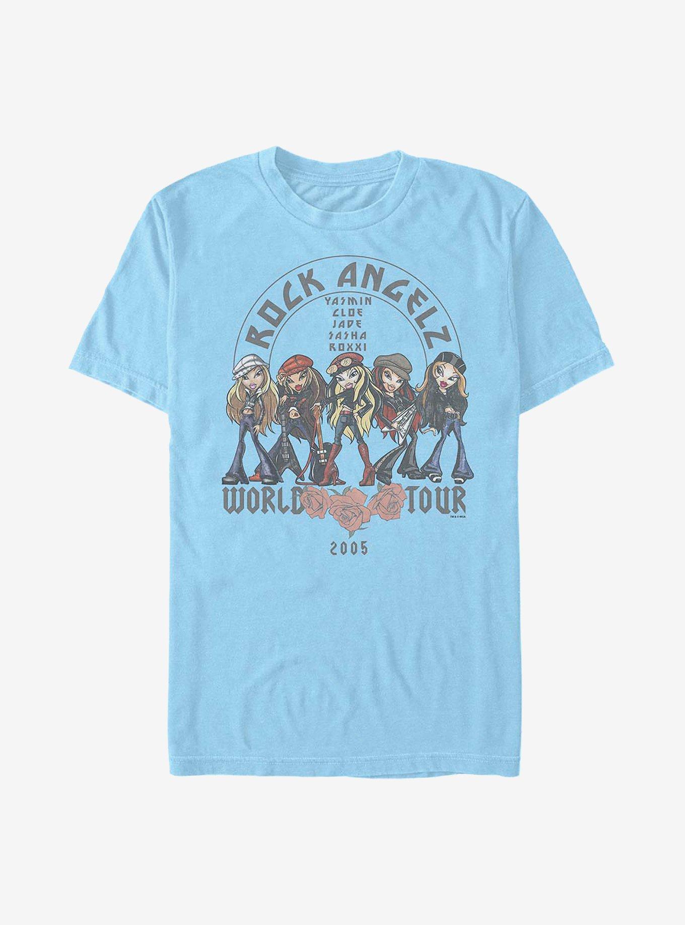 Bratz Rock Angelz World Tour T-Shirt - BLUE