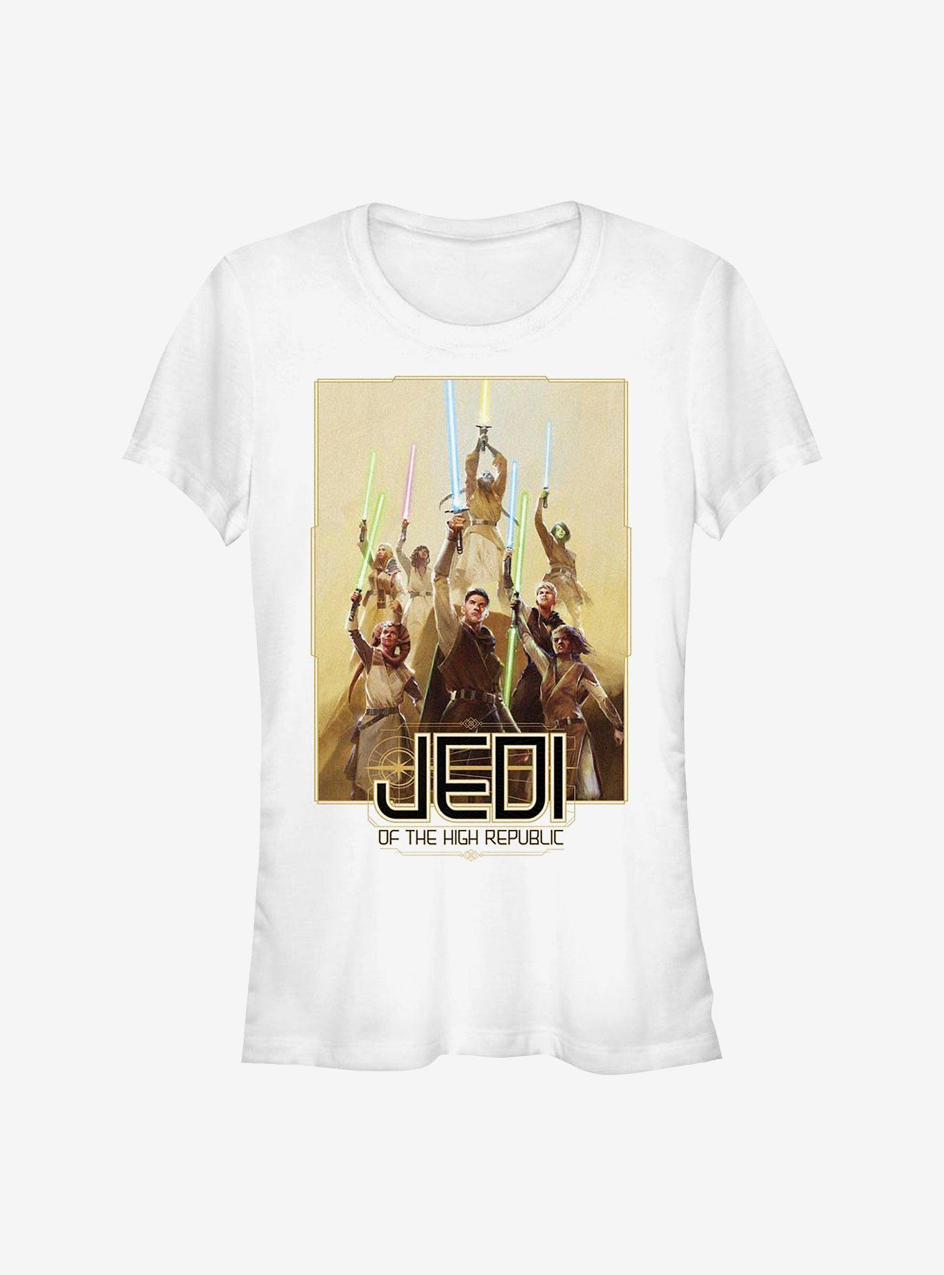 Star Wars: The High Republic Jedi Group Girls T-Shirt, WHITE, hi-res