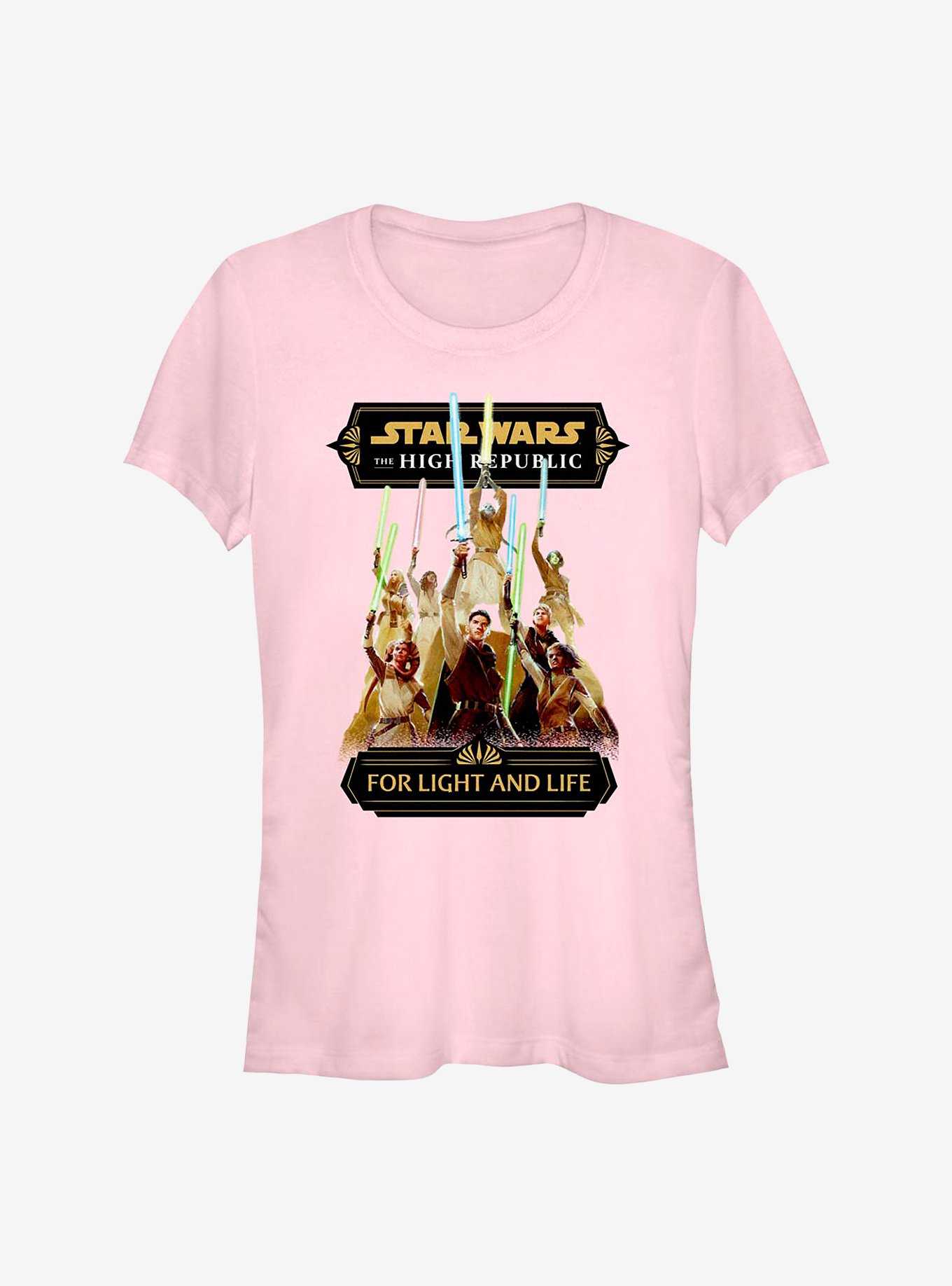 Star Wars: The High Republic Lightsabers Up High Girls T-Shirt, , hi-res