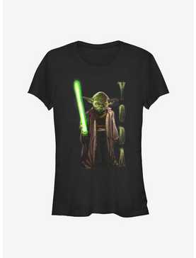 Star Wars: The High Republic Yoda Hero Shot Girls T-Shirt, , hi-res