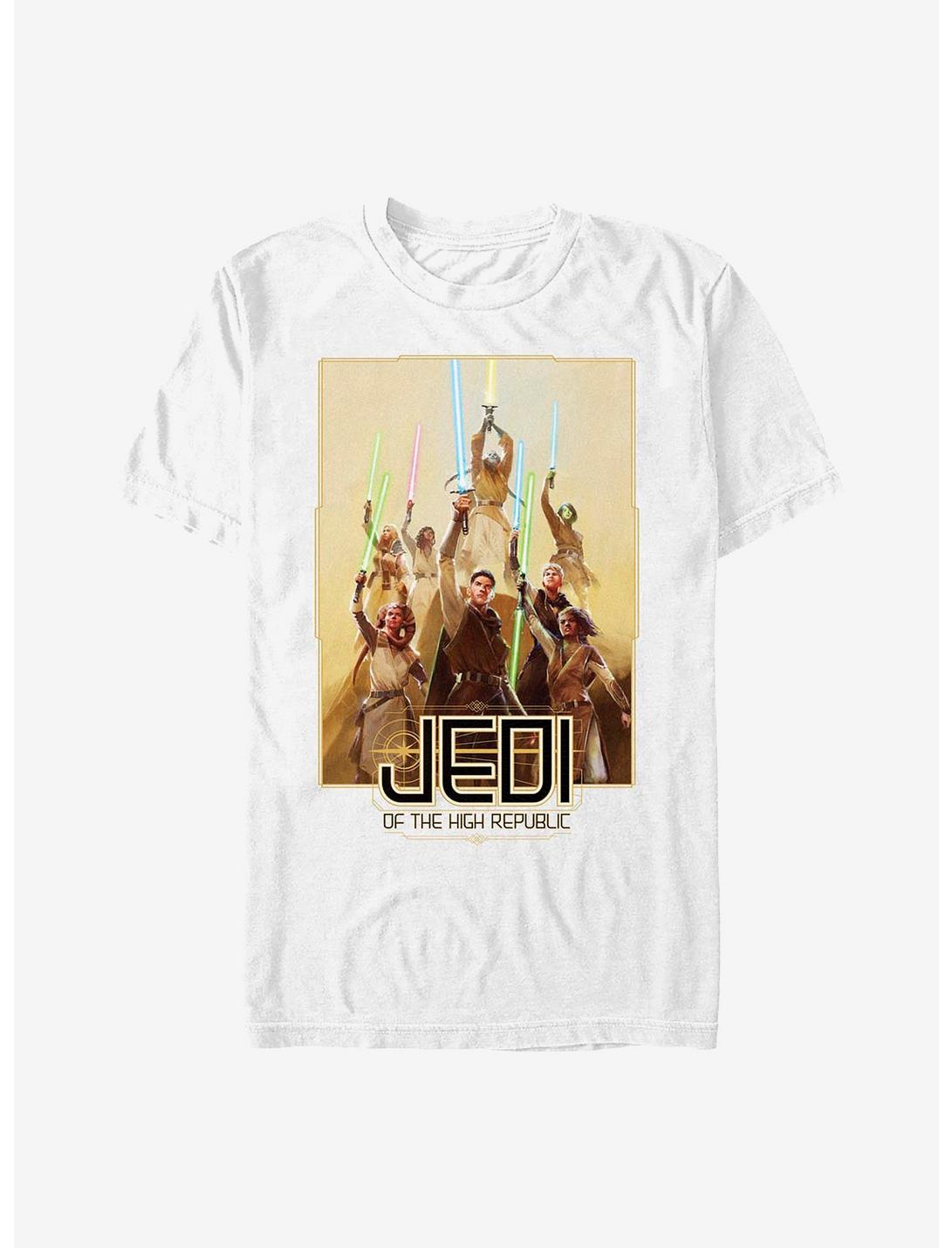 Star Wars: The High Republic Jedi Group T-Shirt, WHITE, hi-res