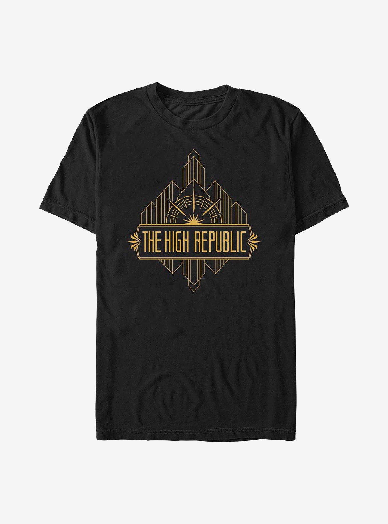 Star Wars: The High Republic Logo T-Shirt, BLACK, hi-res
