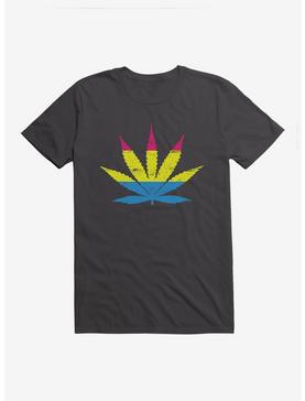 iCreate Pride Pansexual Flag Cannabis T-Shirt, , hi-res