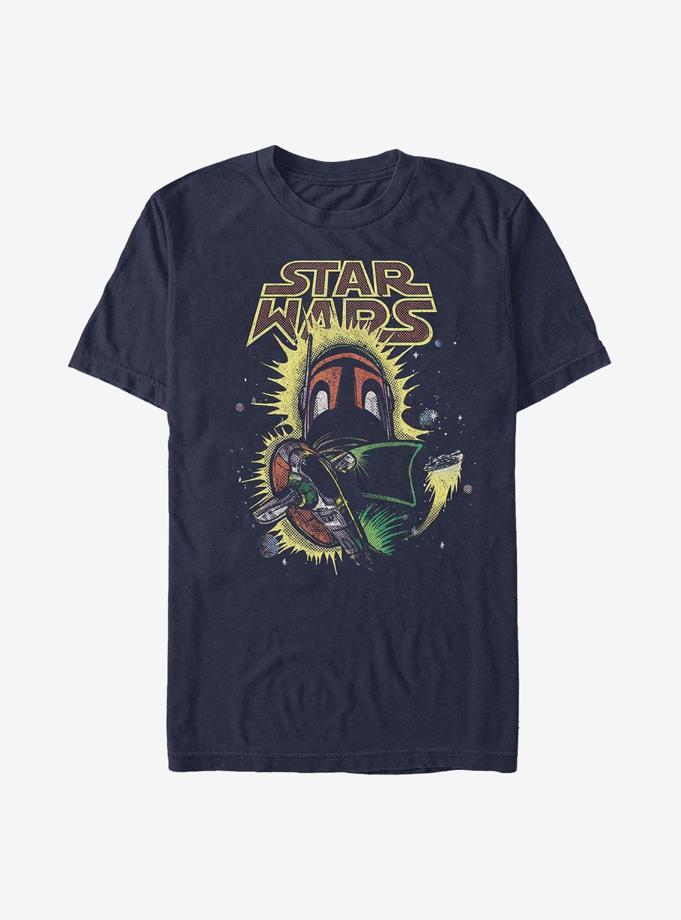 Star Wars Boba Fett Blast Off T-Shirt