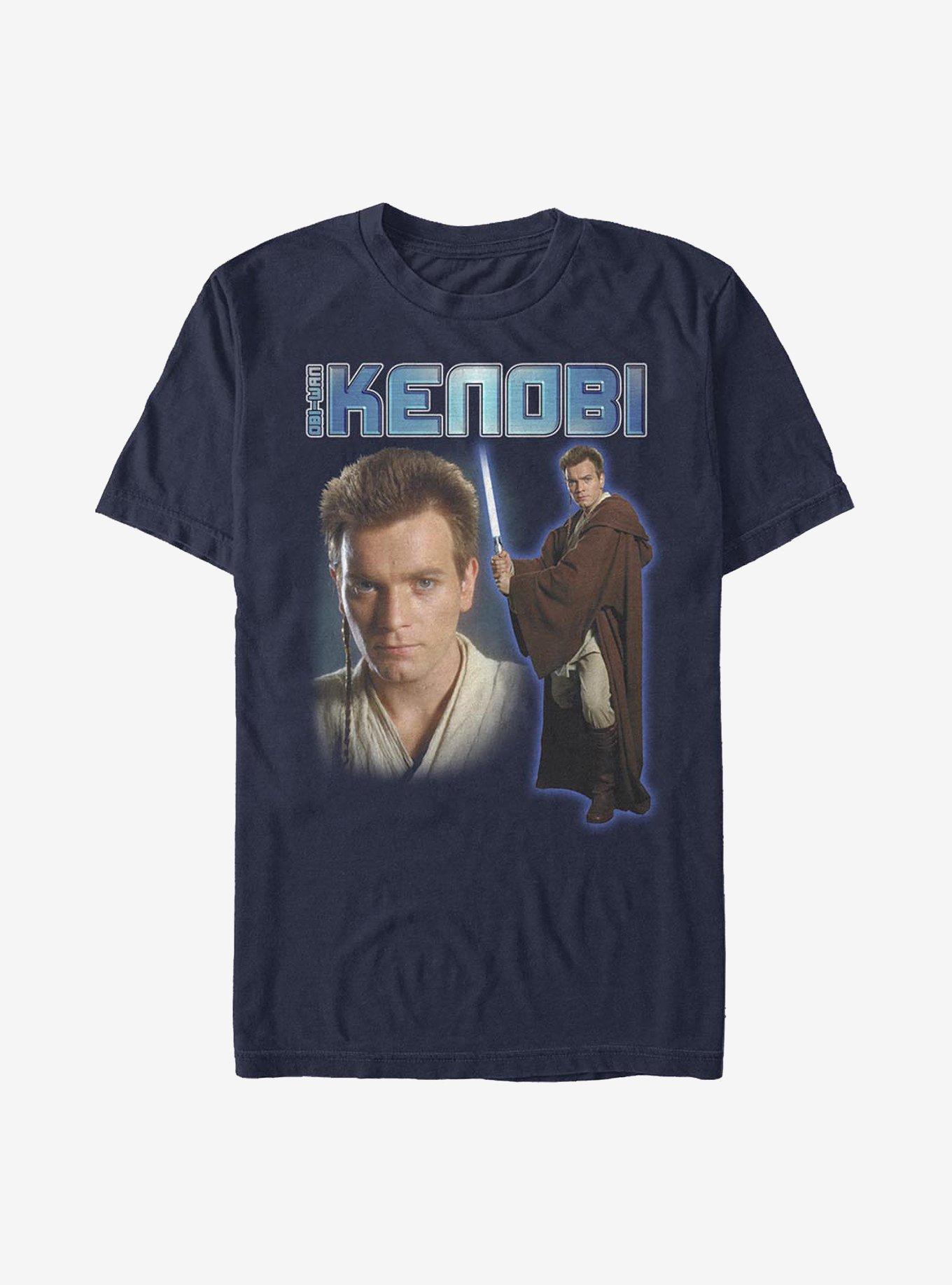 Star Wars Obi-Wan Kenobi Lightsaber T-Shirt, NAVY, hi-res
