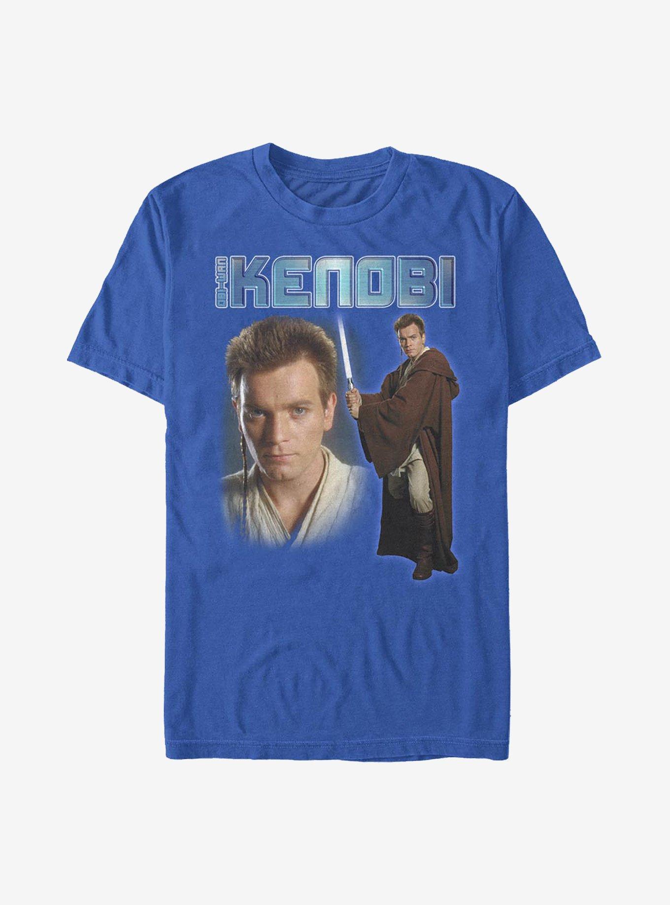 Star Wars Obi-Wan Kenobi Lightsaber T-Shirt, ROYAL, hi-res