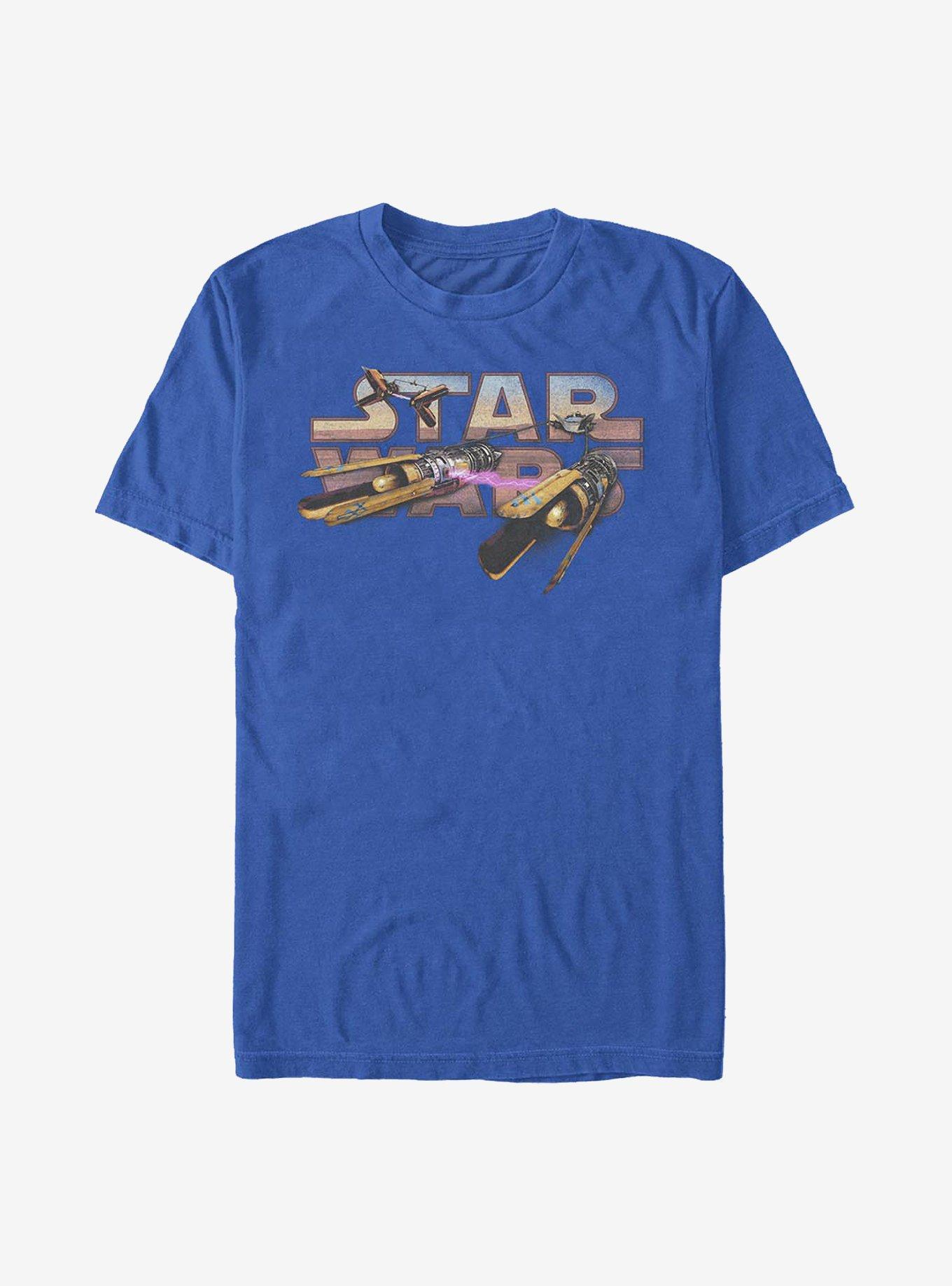 Star Wars Pod Logo T-Shirt, ROYAL, hi-res