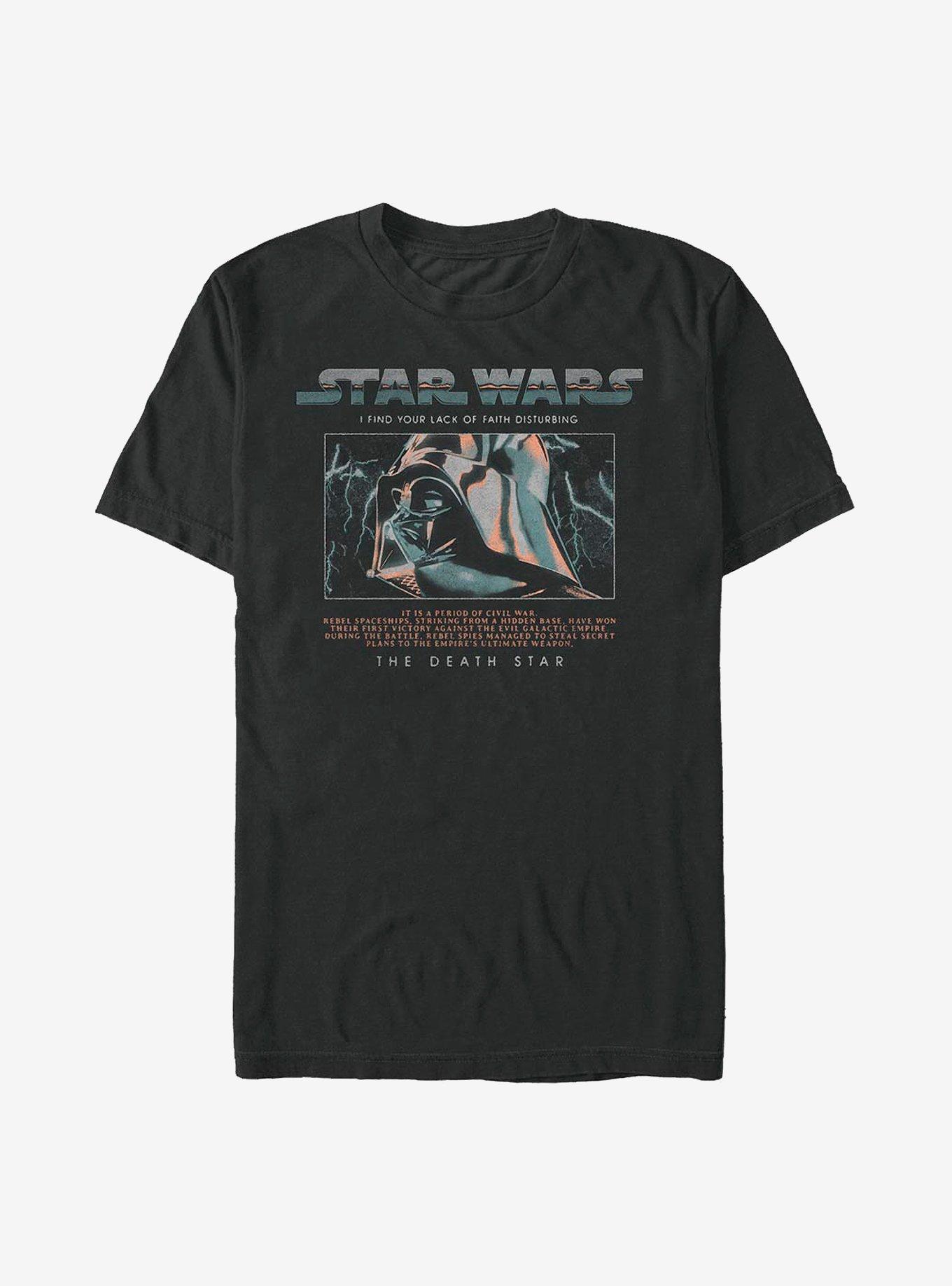 Star Wars Darth Vader Lightning T-Shirt, , hi-res