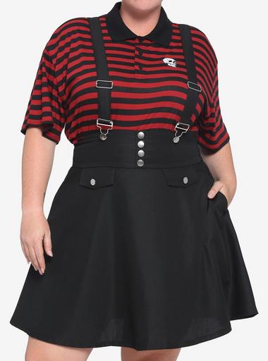 【Ameri】MANY WAY SUSPENDER SKIRT / Black 15870566_hi?h=512