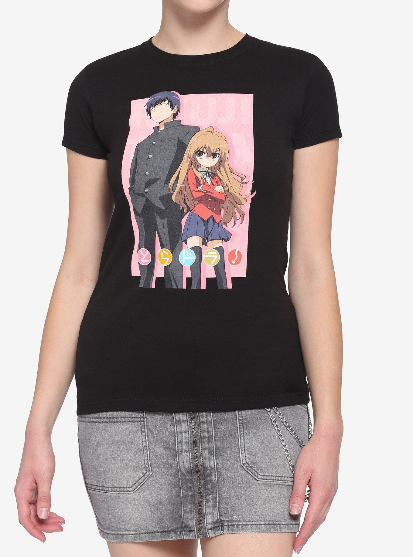 Toradora Ryuuji & Taiga Girls T-Shirt, MULTI, hi-res