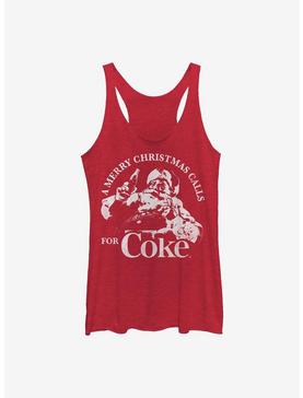 Coke A Merry Christmas Calls For Coke Girls Tank, , hi-res