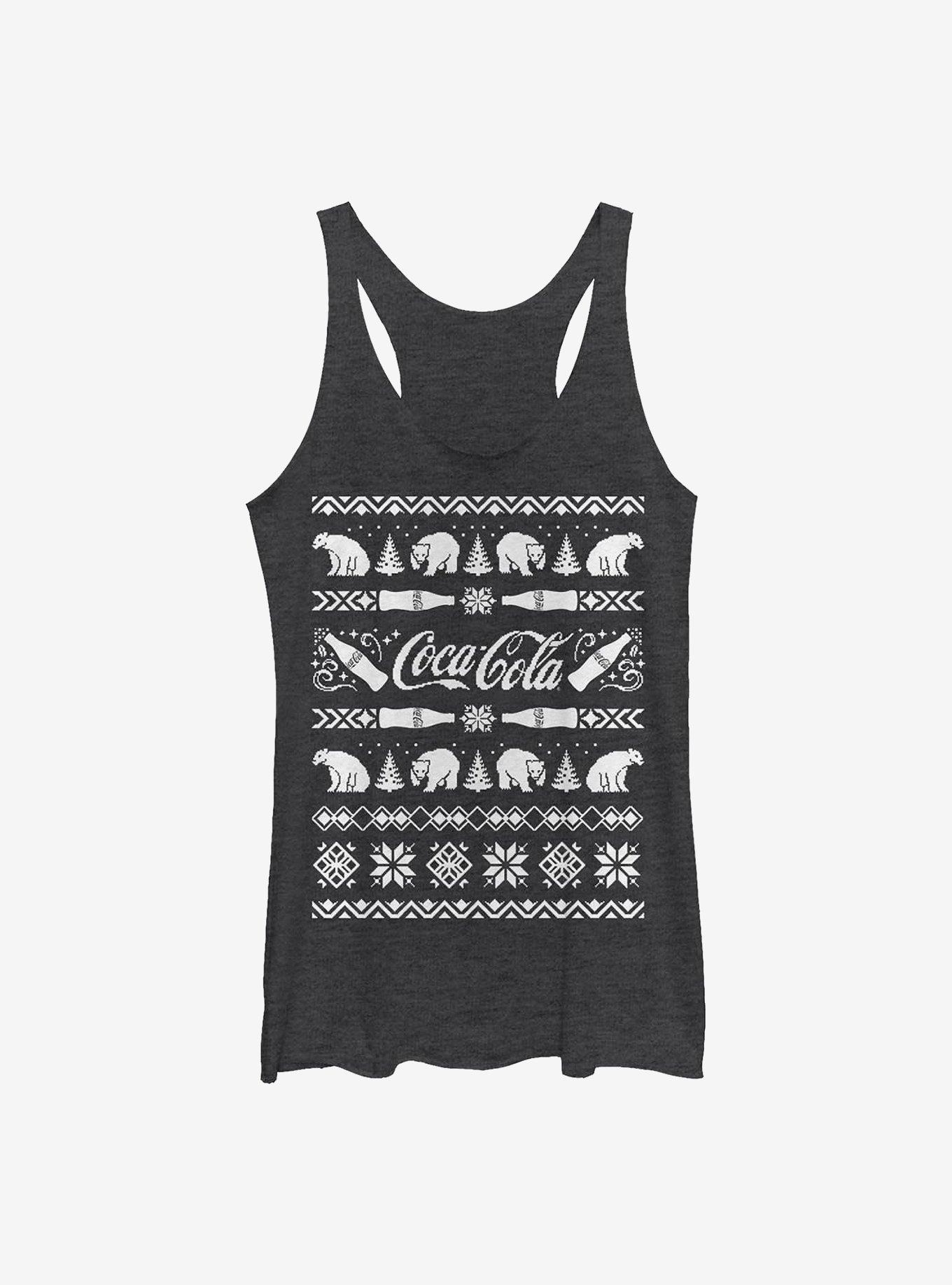 Coke Ugly Sweater Girls Tank