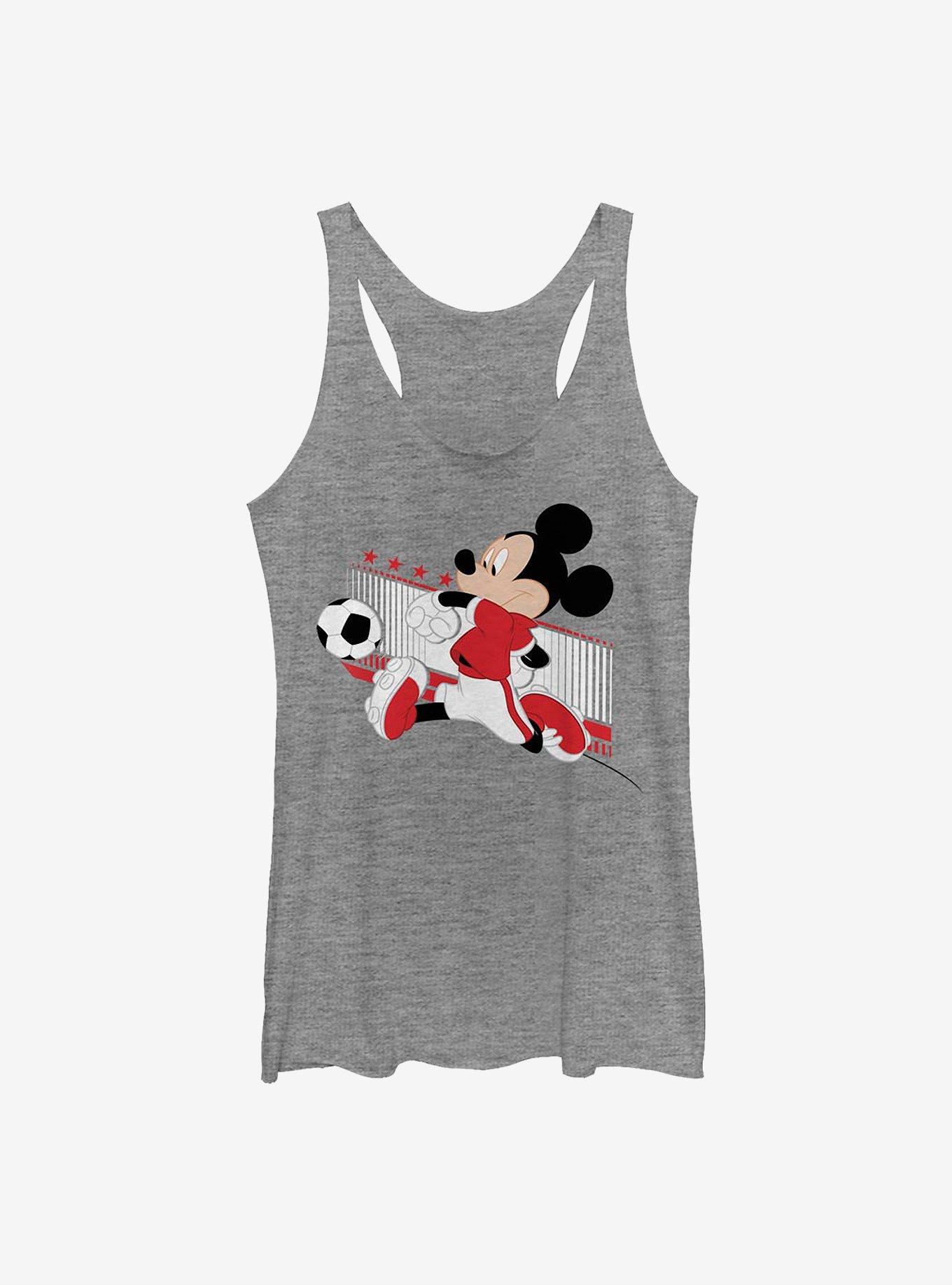Disney Mickey Mouse Canada Kick Girls Tank, GRAY HTR, hi-res