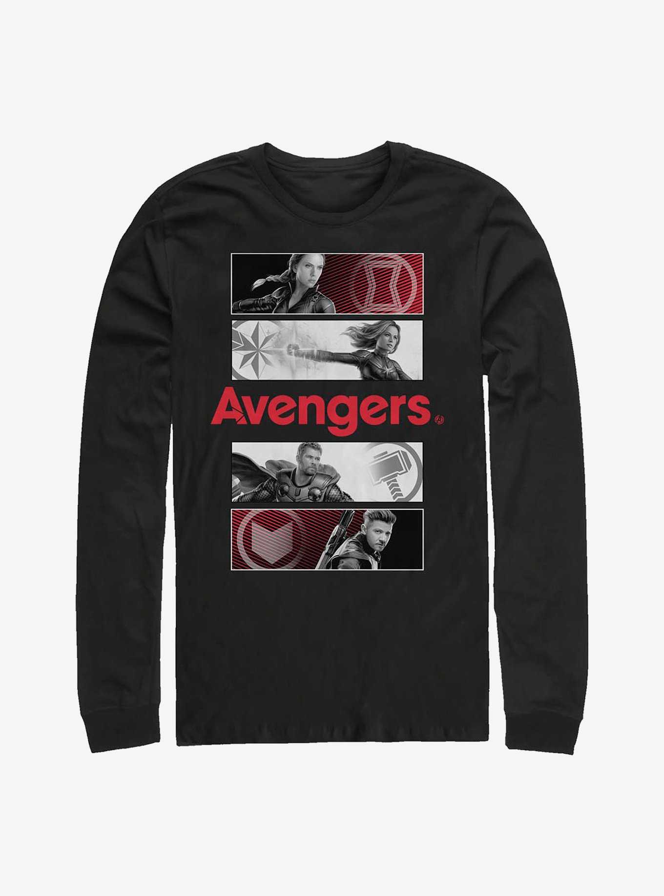 Marvel Avengers Color Pop Long-Sleeve T-Shirt, , hi-res