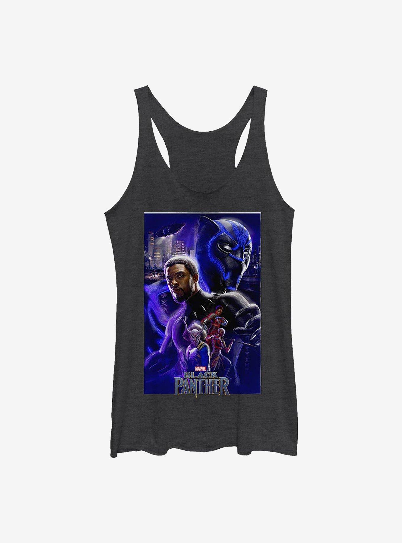 Marvel Black Panther Movie Poster Girls Tank, , hi-res
