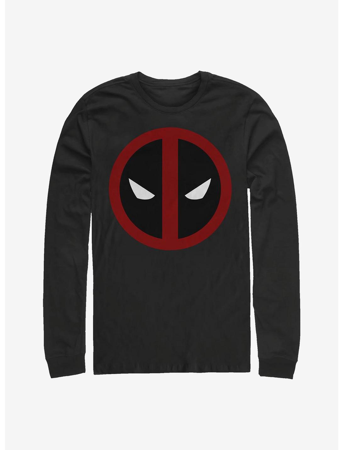 Marvel Deadpool Straight Away Long-Sleeve T-Shirt, BLACK, hi-res